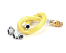 T&S BRASS HG-4D-36 GAS HOSE W/QUICK DISCONNECT  3/4 NPT  36