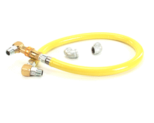 T&S BRASS HG-4D-48S GAS HOSE W/QUICK DISCONNECT  3/4 NPT  48