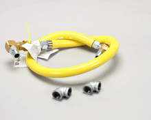 T&S BRASS HG-4D-60 GAS HOSE W/QUICK DISCONNECT  3/4 NPT  60