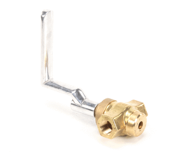 TOWN FOOD SERVICE 226102F-2 3/8F X 3/8F NPT BRASS GAS VALVE W/L HAND