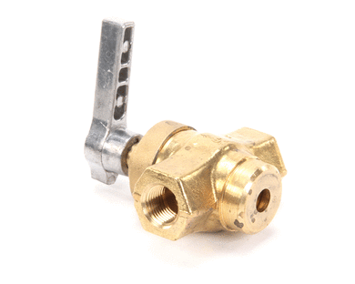 TOWN FOOD SERVICE 226102F 3/8F X 3/8F NPT BRASS GAS VALVE W/TOWN H