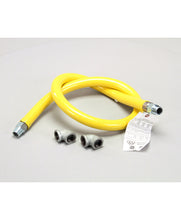 T&S BRASS HG-2D-60 GAS HOSE  FREE SPIN FITTINGS  3/4 NPT  60 LONG