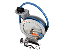 T&S BRASS B-7212-01 HOSE REEL  OPEN  EPOXY COATED  3/8 ID X 15' HOSE