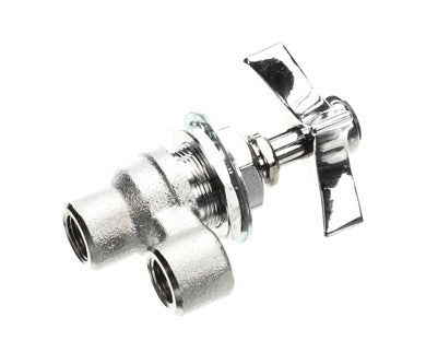 T&S BRASS BL-4705-01 LAB FUME HOOD VALVE FOR GASES  4-ARM HANDLE  3/8