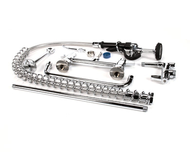 T&S BRASS 5PR-8D12 PRE-RINSE UNIT  8 DECK MOUNT  ADD-ON FAUCET  12