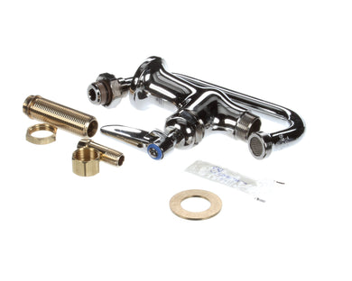 T&S BRASS B-0207-CR-LS SINGLE HOLE PANTRY FAUCET  DECK MOUNT  CERAMIC CAR