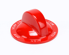 VULCAN HART 00-412251-00001 KNOB INF SWITCH  RED