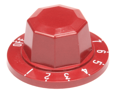 VULCAN HART 00-418061-00003 KNOB  RED