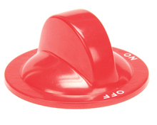 VULCAN HART 00-421253-00001 KNOB ON/OFF SWITCH (RED)