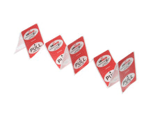VOLLRATH LBL618 10 STD ANIT-MICROBIAL LABELS