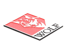 VULCAN HART 00-722482 WOLF HEAD LOGO LARGE  NEW 1/98