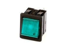 WILBUR CURTIS WC-113R SWITCH, BREW (GREEN) 120V NEON
