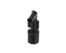 WILBUR CURTIS WC-2423 ELBOW, GAUGE GLASS BLACK PLAST