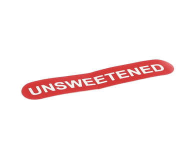 WILBUR CURTIS WC-3861 LABEL, UNSWEETENED