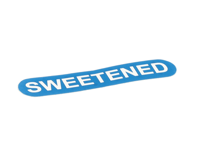 WILBUR CURTIS WC-3862 LABEL, SWEETENED