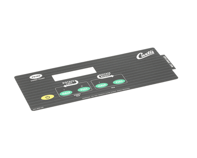 WILBUR CURTIS WC-390160 LABEL  UCM OVERLAY RSTB W/HALF