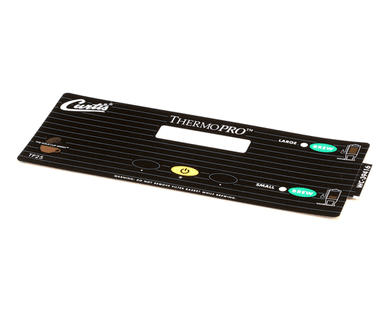 WILBUR CURTIS WC-39416 LABEL  UCM OVERLAY SINGLE 2-BA