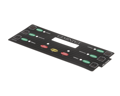 WILBUR CURTIS WC-39440 LABEL  UCM OVERLAY GEMTS TWIN