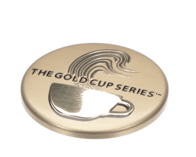 WILBUR CURTIS WC-39805 LABEL  GOLD CUP NAMEPLATE