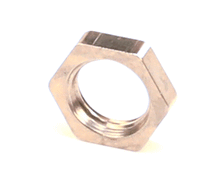 WILBUR CURTIS WC-4202 NUT, 3/8-24 JAM PLATED