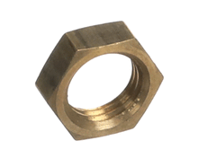 WILBUR CURTIS WC-4205 NUT, 1/4 LOCK NPS BRASS