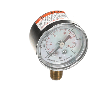 WILBUR CURTIS WC-569 GAUGE  REGULATOR 0-30 PSI