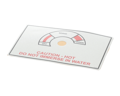 WELLS 2M-47493 DECAL SOUP COOKER FRONT