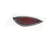 WELLS 2M-300534 TRADEMARK DOMED LABEL WAR