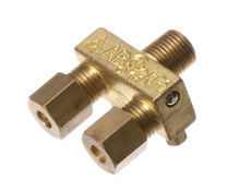 WELLS WS-506632 FITTING PLT ADJ 3/16TBE DUAL