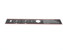 APW WYOTT 8809000 CONTROL PANEL DECAL  HDC-4