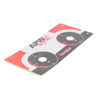 APW WYOTT 8824302 DECAL FRONT PANEL GHP 2 BURNER