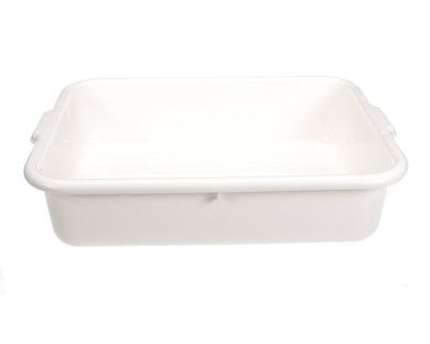 BKI P0044 PAN  BUS WHITE PLASTIC 5 DEEP