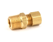 BAKERS PRIDE N3089A FITTING  3/8 BRASS NPT(COMPRES