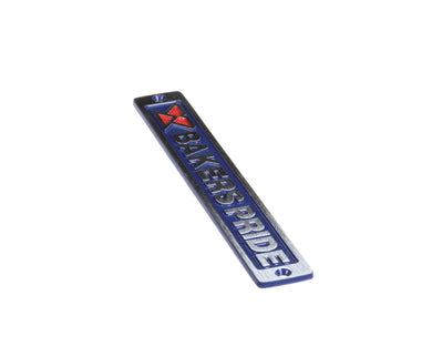 BAKERS PRIDE U1044A NAMEPLATE  BAKERS PRIDE LOGO 8