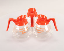 BLOOMFIELD DCF8913O3 DECANTER  W/ ORANGE HANDLE 3PK
