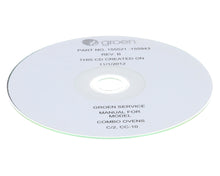 GROEN 155943 CD - SERVICE MANUAL  COMBO OVE