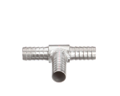 MULTIPLEX 7008 TEE (2) 3/8 X 1/4 BARB SS