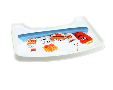 PRINCE CASTLE 461-1 HIGH CHAIR TRAY W/GRAPHICS