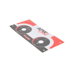 APW WYOTT 8824302 DECAL FRONT PANEL GHP 2 BURNER