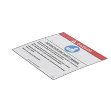 BKI N0176 DECAL  INSTR SAFETY MANUAL