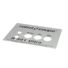 ROBOT COUPE 400177 R3O1U FRONT PLATE