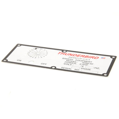 THUNDERBIRD ARM-02-179 SWITCH PLATE