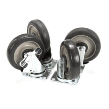TRI-STAR MANUFACTURING 315410 KIT;4 PLATE CASTERS 2/W BRAKE