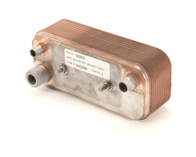 PERLICK 63300 HEAT EXCHANGER  BRAZED PLATE