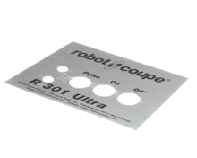 ROBOT COUPE 400177 R3O1U FRONT PLATE
