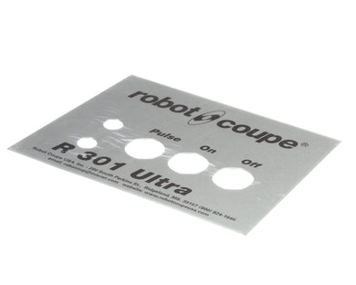 ROBOT COUPE 400177 R3O1U FRONT PLATE
