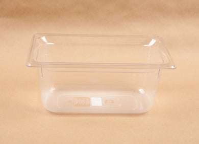 SILVER KING 26415 PAN 1/3 SIZE 6 IN DEEP PLASTIC