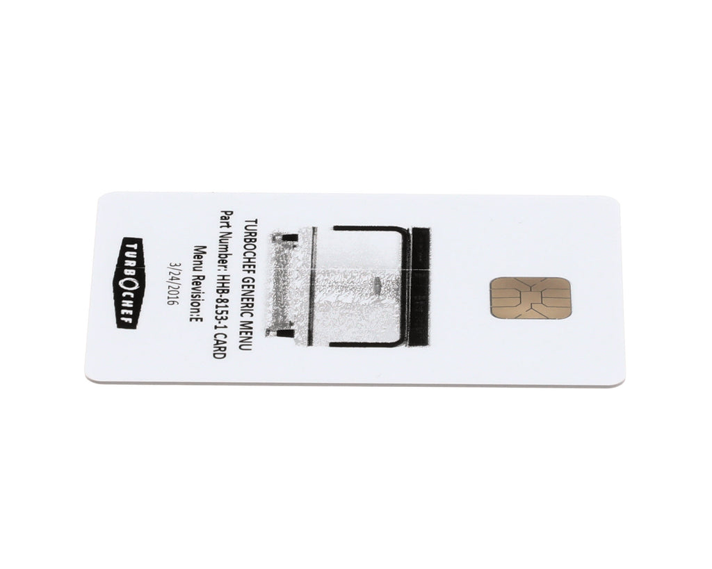 TURBOCHEF PARTS HHB-8153-1CARD