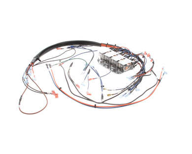 TURBOCHEF NGC-1150-1 WIRE HARNESS  LINE VOLTAGE  W/ RELAYS & MOUNT PLAT