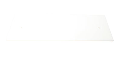 TRUE  TRUE915129 CUT BOARD 1/2 X 8-7/8 X 27-1/2 WHT DRILL 3 X 3-15/